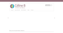 Desktop Screenshot of celineb.be